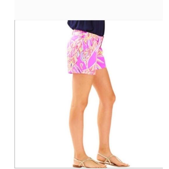 Lilly Pulitzer Callahan Shorts – Amethyst Sunseekers – Size 0 - Picture 2 of 11
